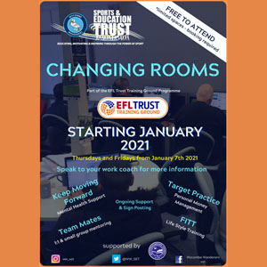 Wycombe Wanderers Sports & Education Trust Announce Launch Of New Employability Course - Changing Rooms