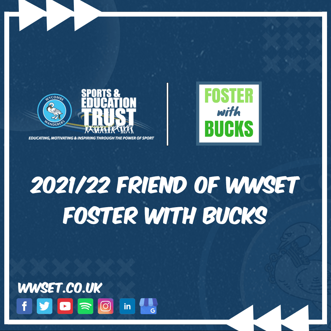 FOSTER WITH BUCKS BECOMES A FRIEND OF WWSET