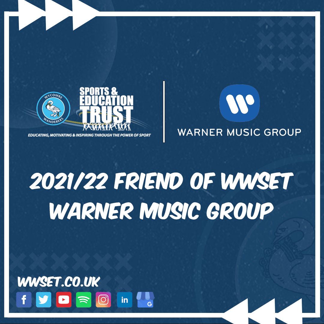 WARNER MUSIC GROUP BECOME FRIEND OF WWSET